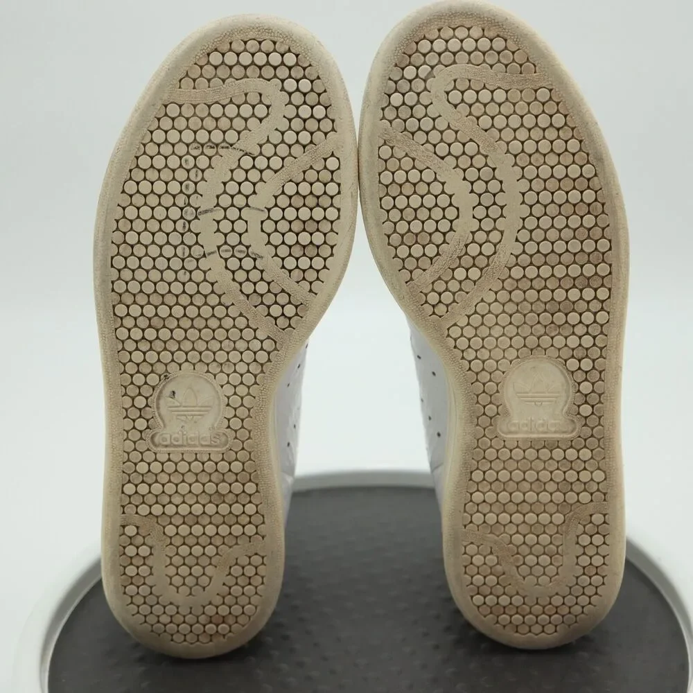 adidas Stan Smith White Copper Womens Size 7.5 Shoes Lace Up Sneakers Leather